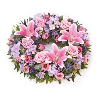 Rose & Lily Wreath