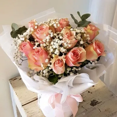 Pink Rose Bouquet