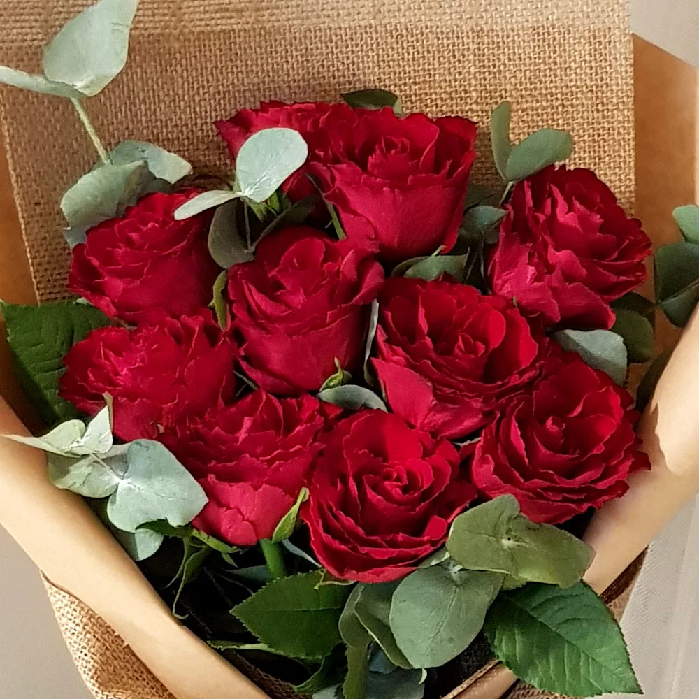 Valentine's Day Red Rose Bouquet - Image 2