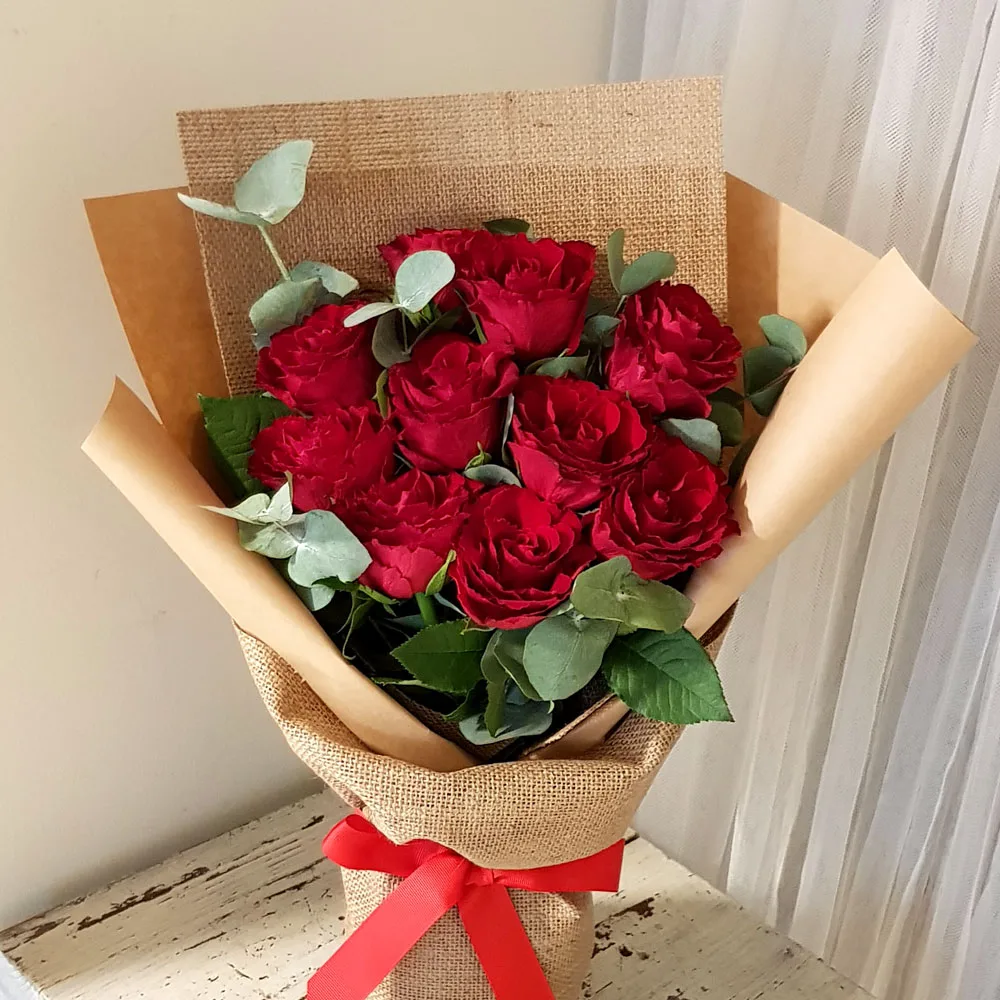 Valentine's Day Red Rose Bouquet
