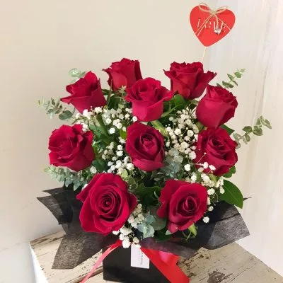 Saf Flower Box Red