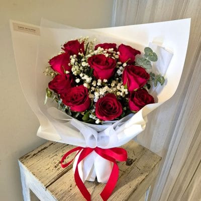 Classic Red Rose Bouquet