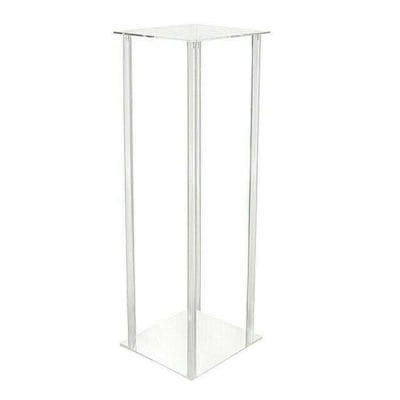Clear Acrylic Flower Stand